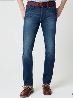 NWOT J. Crew Factory Blue Straight Medium Wash Jeans 29x30